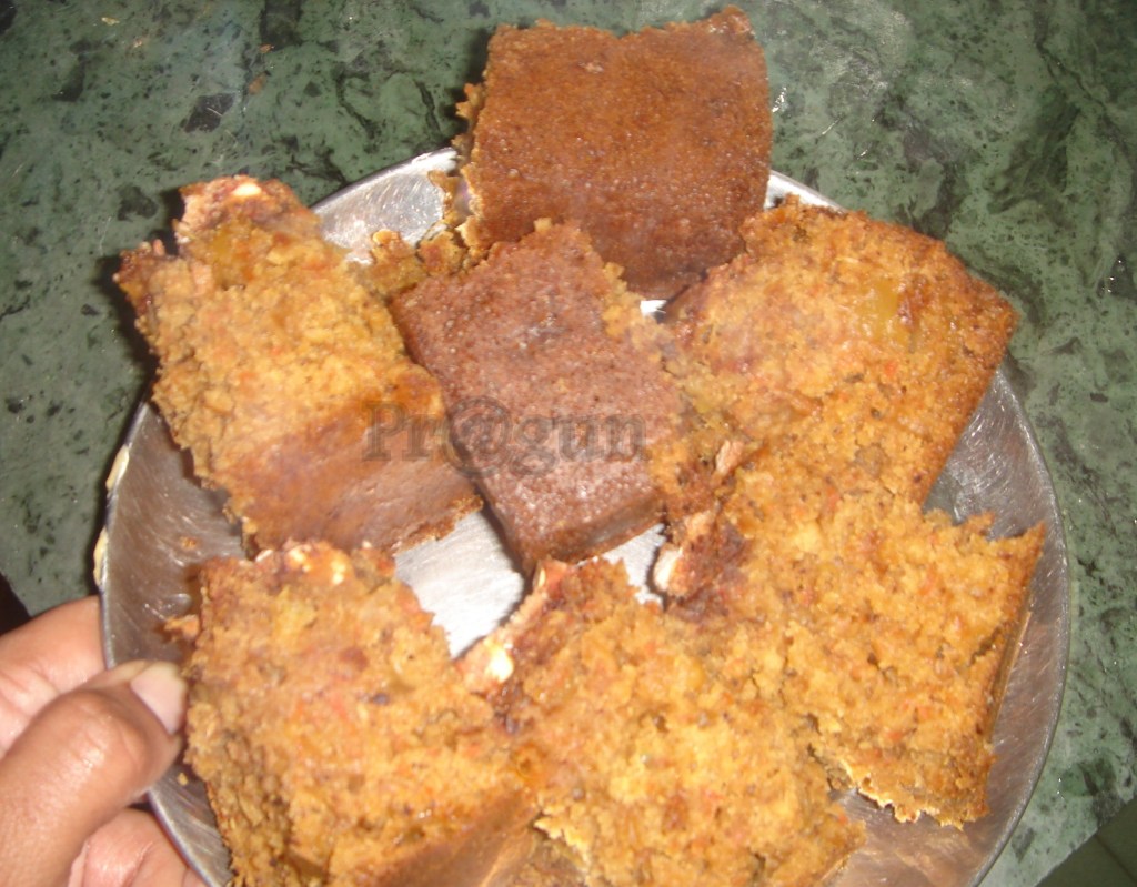 Carrot and walnut&nbsp;cake